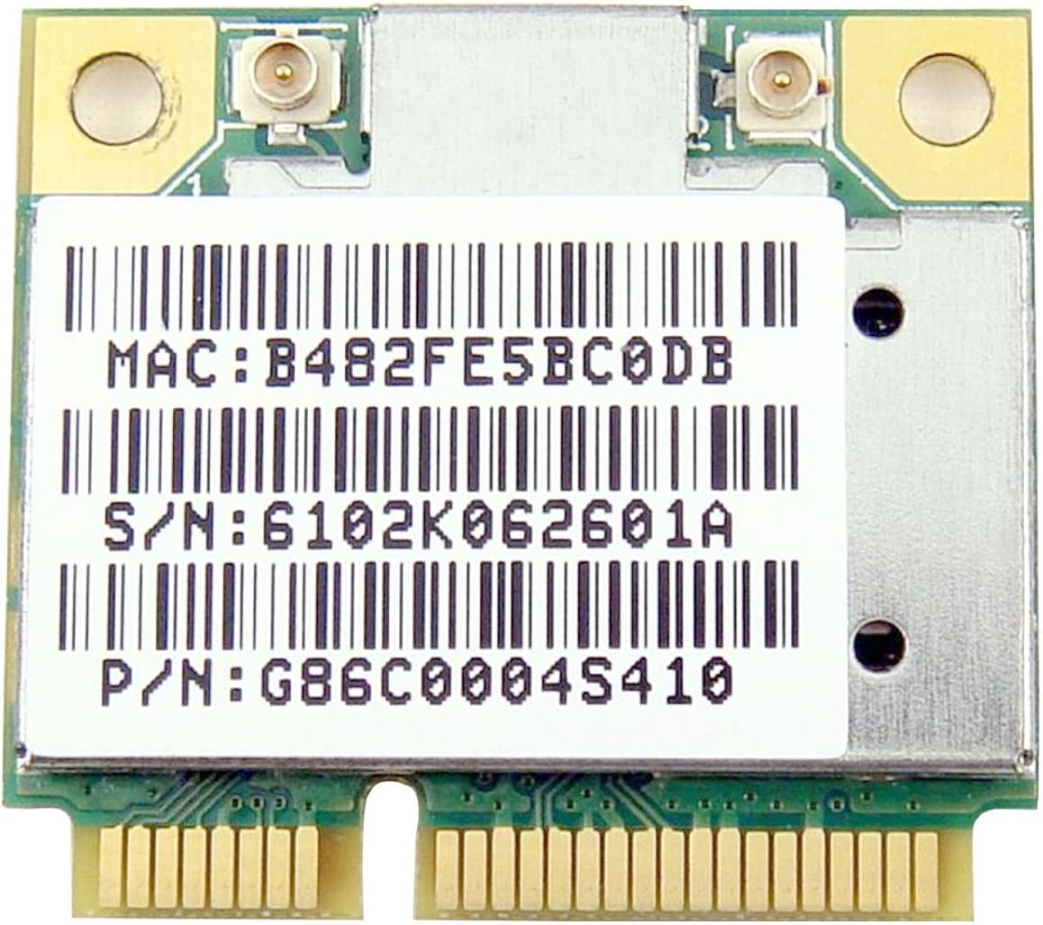 ANATEL REALTEK GENUINE 802.11N HALF HEIGHT WIRELESS MINI PCI-E CARD RTL8191SU US