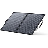 Anker SOLIX PS100 Bifacial Portable Solar Panel, 100W, for Camping, Home | 100W Rated Power, Foldable, Dual-Sided Power Generation, 25% Higher Conversion Efficiency, for Outdoor, RVs, and Emergencies