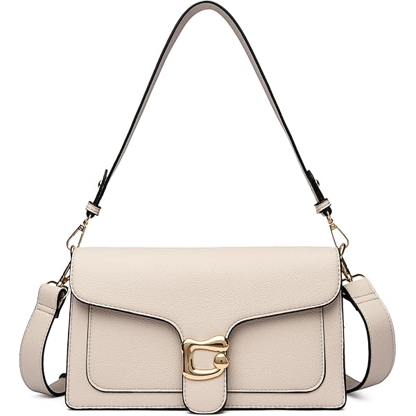 Amazon.com: JIUFENG Genuine Leather Shoulder Bag for Women