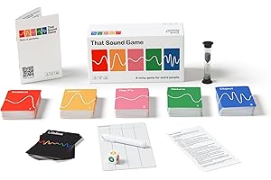 THAT SOUND GAME A NOISY GAME FOR WEIRD PEOPLE That Sound Game - Award Winning - Party Sound Guessing Game for Adults and Teens, Board Game for 2+ Players Ages 14 and Up