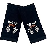 Halloween Fingertip Bathroom Towels Set of 2 – 12
