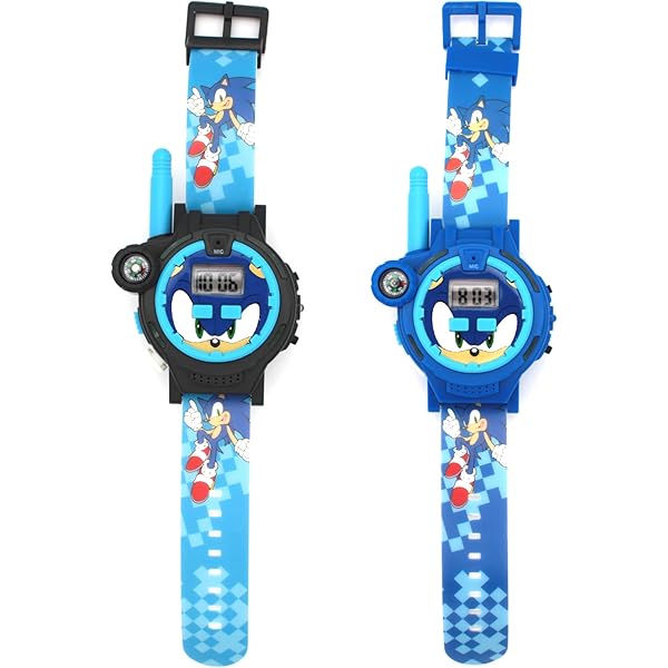 Giochi Sonic Orologio Da Polso LED Euroswan Per Bambini Con