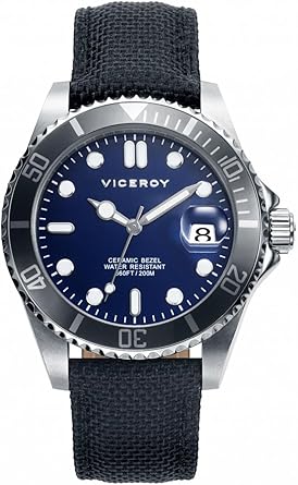 Viceroy Reloj Analógico para Hombre de Cuarzo con Correa en ...