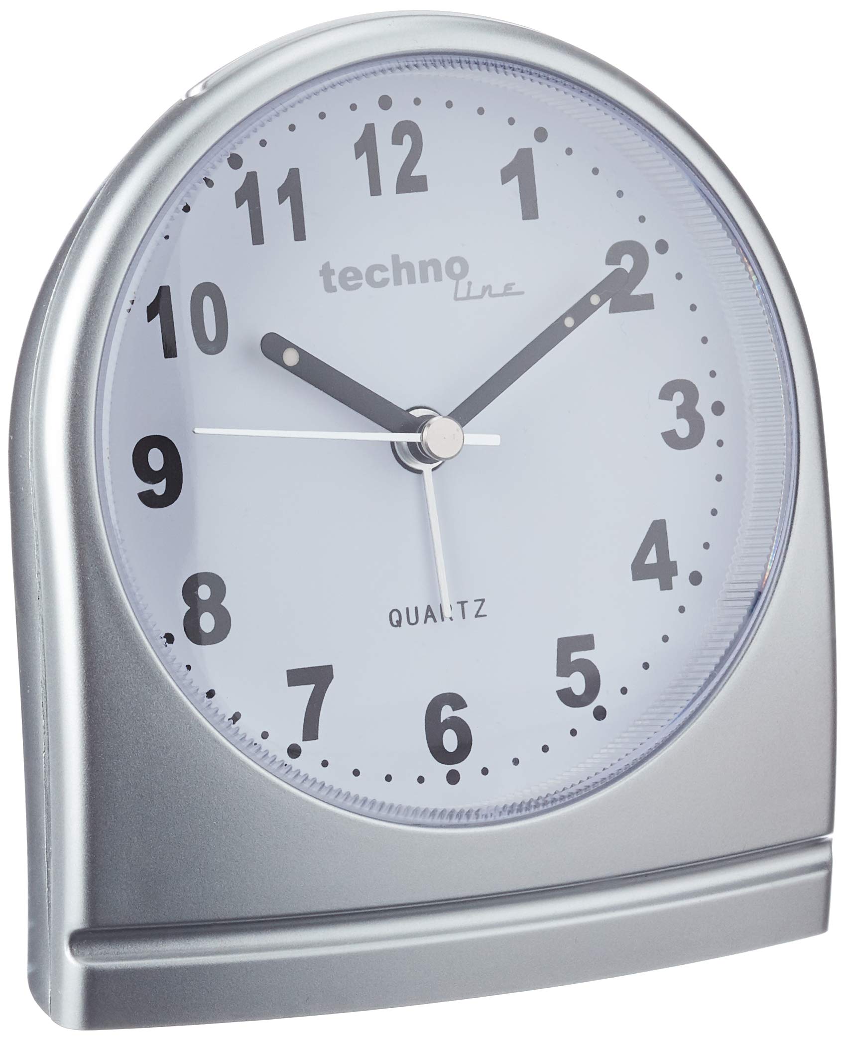 techno line Geneva "SL" Quartz Clock, Silver