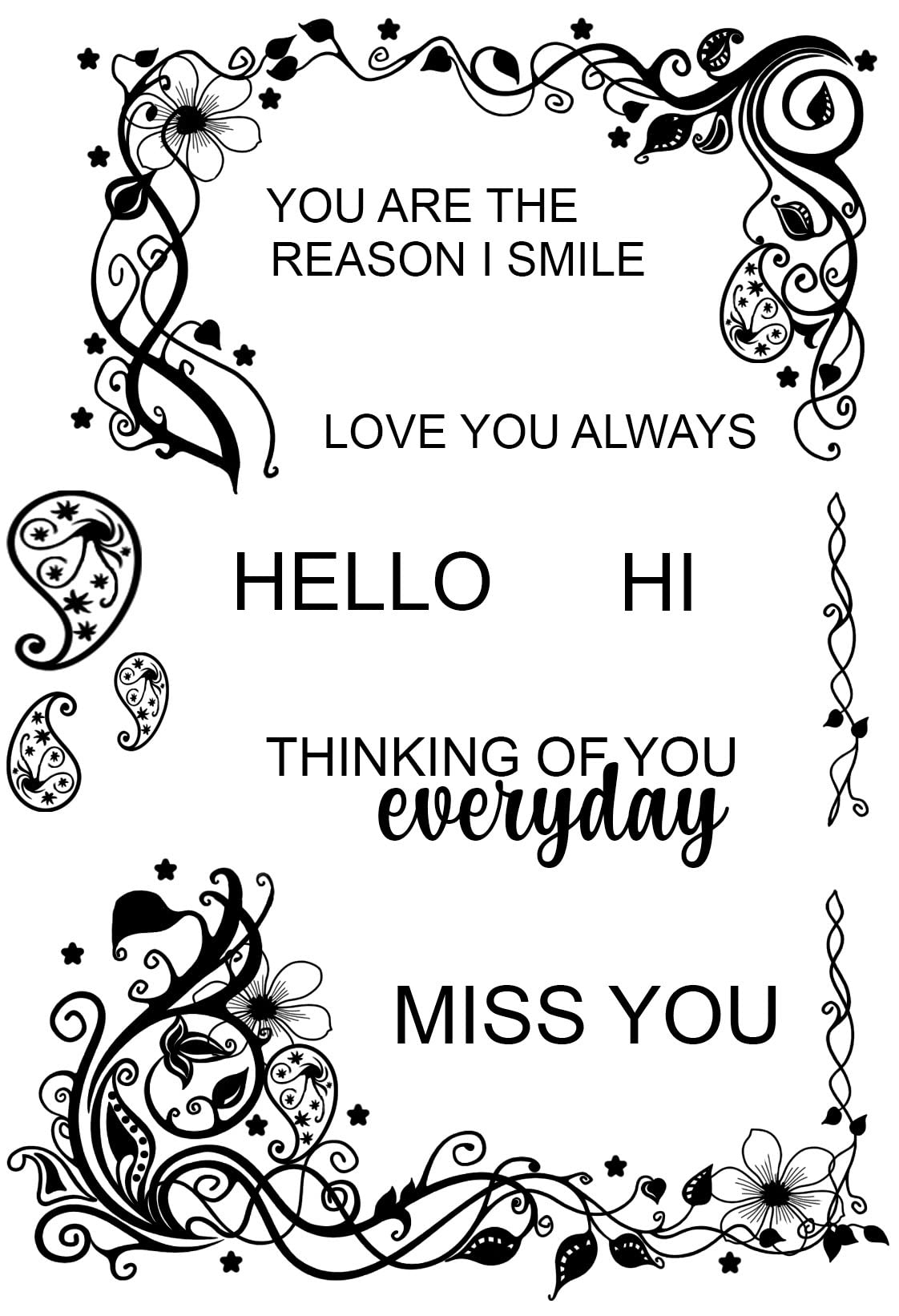 Designer Boutique - Escape The Ordinary - Clear Stamp Set