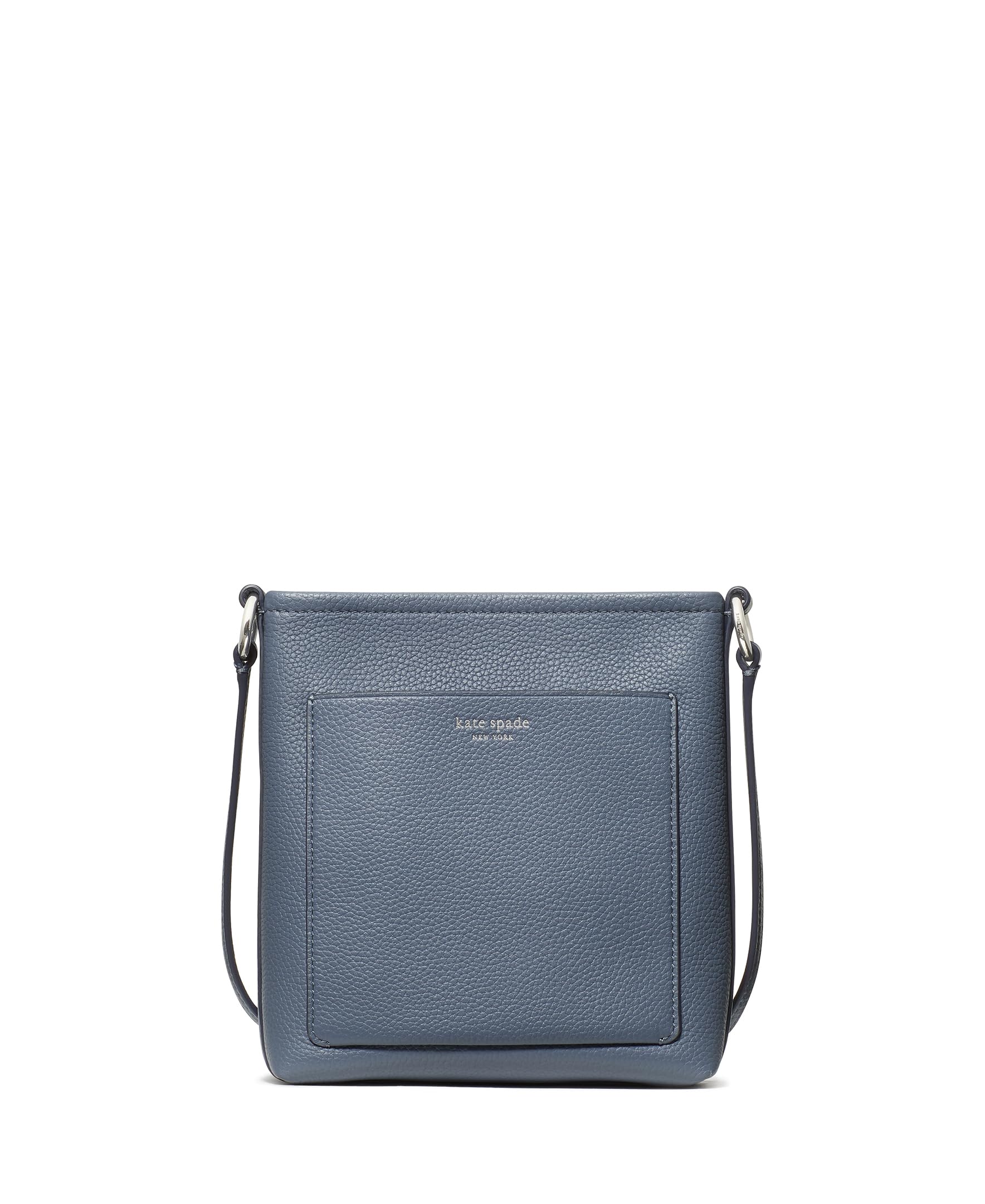 kate spade new york Ava Pebbled Leather Small Swingpack, Cinder Grey