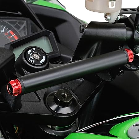 Amazon デイトナ バイク用 クランプバー Ninja250 250r専用 マルチバーホルダー レッド 車 バイク 車 バイク Amazon デイトナ バイク用 クランプバー Ninja250 250r専用 マルチバーホルダー レッド 車 バイク 車 バイク