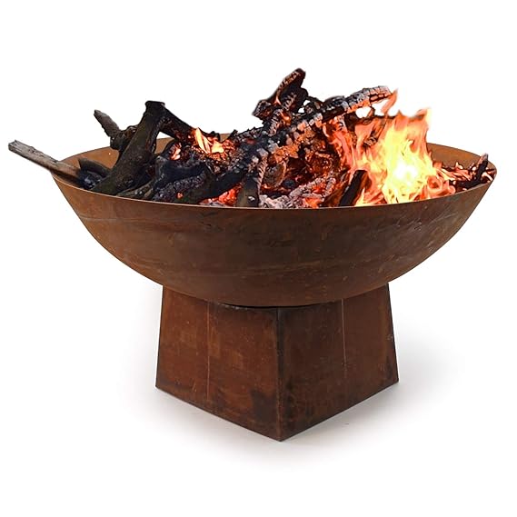 Braciere Da Esterno V3 Per Giardino Terrazza Ciotola Porta Fuoco