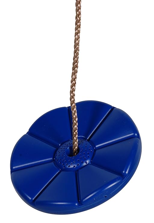 Plastic Round Swing Seat Blue Button Monkey Rope Swing Amazon.co.uk