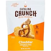 Catalina Snacks Crunch Cheddar Snack Mix, Keto Friendly, Gluten Free, 6 Ounce (Pack of 6)