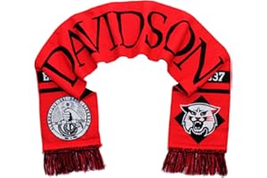 TRADITION SCARVES Davidson College Scarf - Davidson Wildcats Woven
