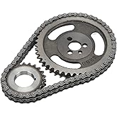 Aramox Timing Chain Kit Fit for SBC 5.7L 283 305 327 350, Timing Chain Set Side Engine 163s 73017 3023 Replacement
