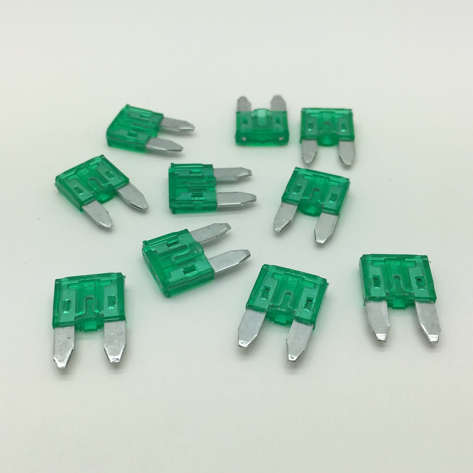 30A Car Auto Mini Blade Fuse 30 Amp ATM - Pack of 10