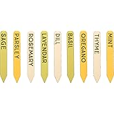 Herb Garden Plant Labels - Tin Herb Markers - Set of 9