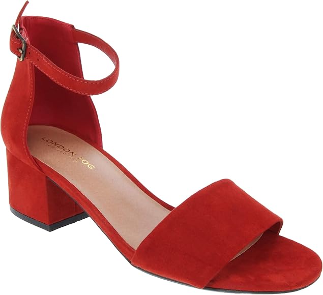 amazon ladies red sandals