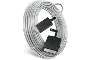 TJYUZE VG-SOCR15/ZA one Connect Cable Compatible with Samsung QLED 4K The Frame TV 15m/49ft Fiber Optics for QN43/50/55/65/75/85LS03RAF/LS03BAF/LS03TAF/LS03DAF