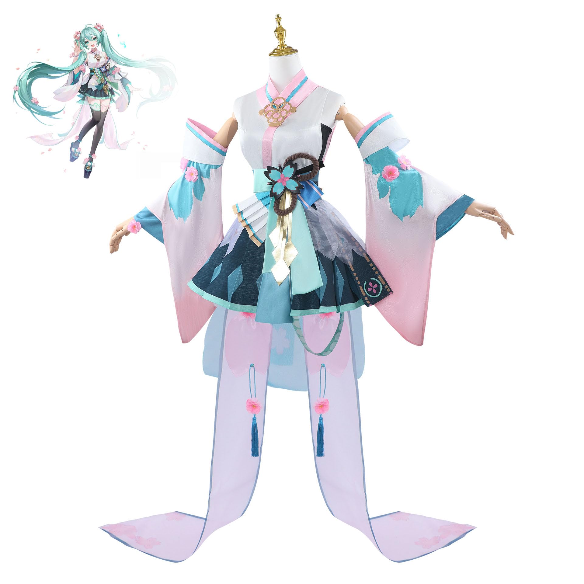 Mua 初音ミク 陰陽師コラボレーション 桜ミク コスプレ衣装