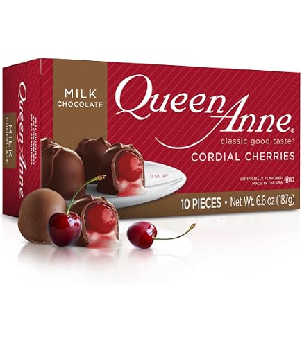 Amazon.com : Queen Anne Dark Chocolate Covered Cordial Cherries