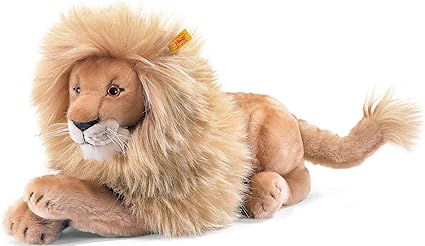 Steiff 064135 Leo Lion Plush Animal Toy 