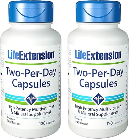 Amazon.com: Life Extension 2 Per Day 120 Capsules, 2 Pack: Health