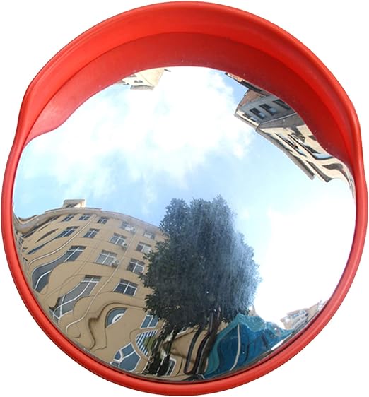 Curved Safety Mirror, Corner Mirrors at Residential Intersections