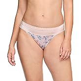 Warner's Women's No Pinching No Problems Dig-Free Comfort Waist with Lace Microfiber Bikini 5509