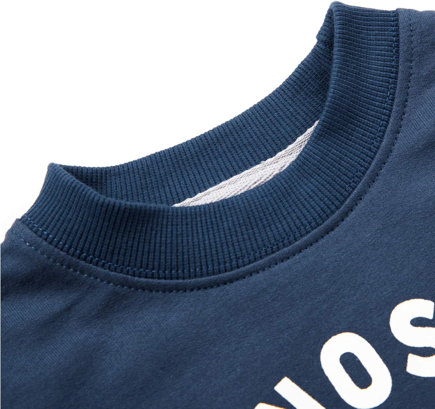 Boy Dinosaur Sweatshirts Toddler Long Sleeve Cotton Space Pullover Cartoon T-Shirts Sport Top Tee For Kids 2-7T: Clothing