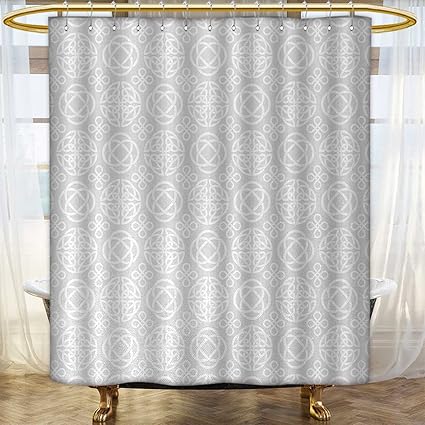 Amazon Com Anhounine Celtic Shower Curtains Mildew Resistant