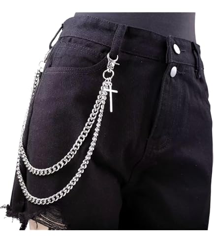 Amazon.com: Wallet Chain Heavy Duty Pants Chain Jean Chain for