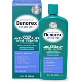 Denorex Severe Itch Anti-Dandruff Shampoo &amp; Conditioner, 10 fl oz | 1.8% Coal Tar soothes scalp irritation caused by dandruff, seborrheic dermatitis, and psoriasis, extended itch relief