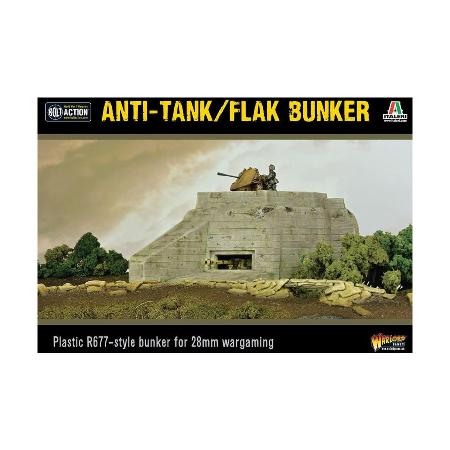 WarLord Games Bolt Action, Miniatures - Flak Bunker
