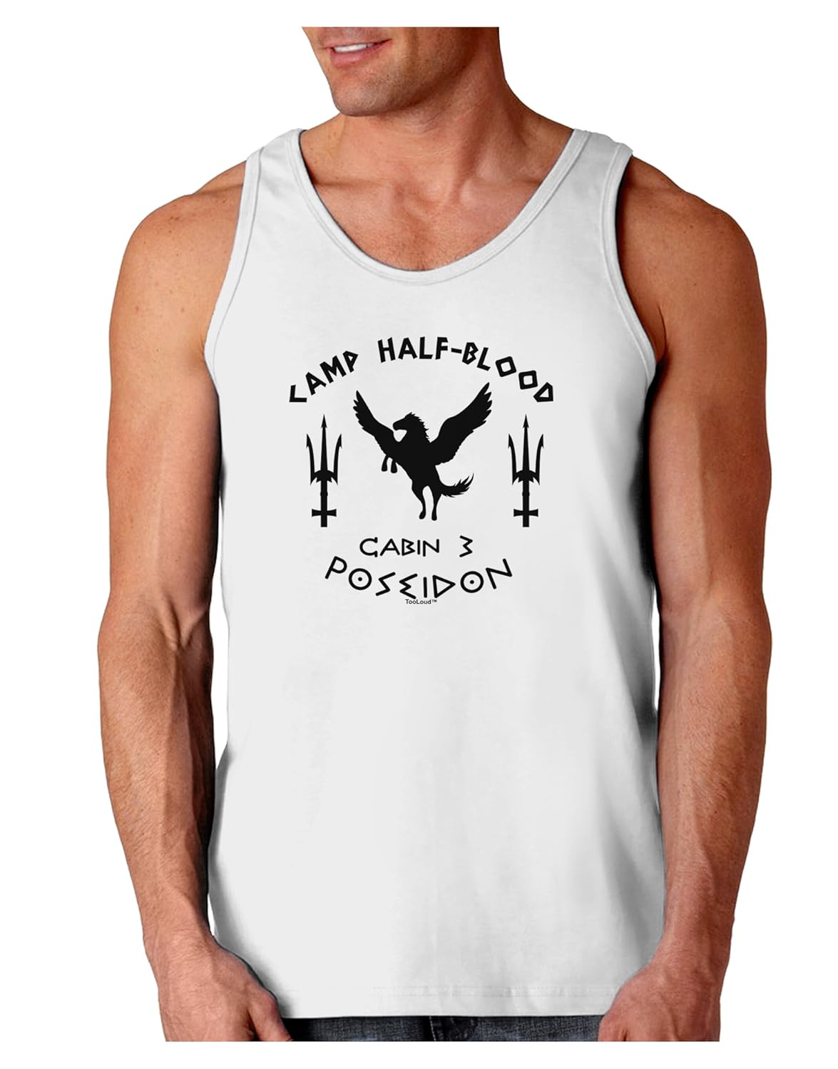 Amazon Com Tooloud Cabin 3 Poseidon Camp Half Blood Loose Tank