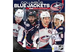 TURNER SPORTS Columbus Blue Jackets 2026 12X12 Team Wall Calendar (26998011938)