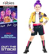 Rubies Official Netflix K-Pop Demon Hunters Rumi Kids Costume 6+ Years view 8