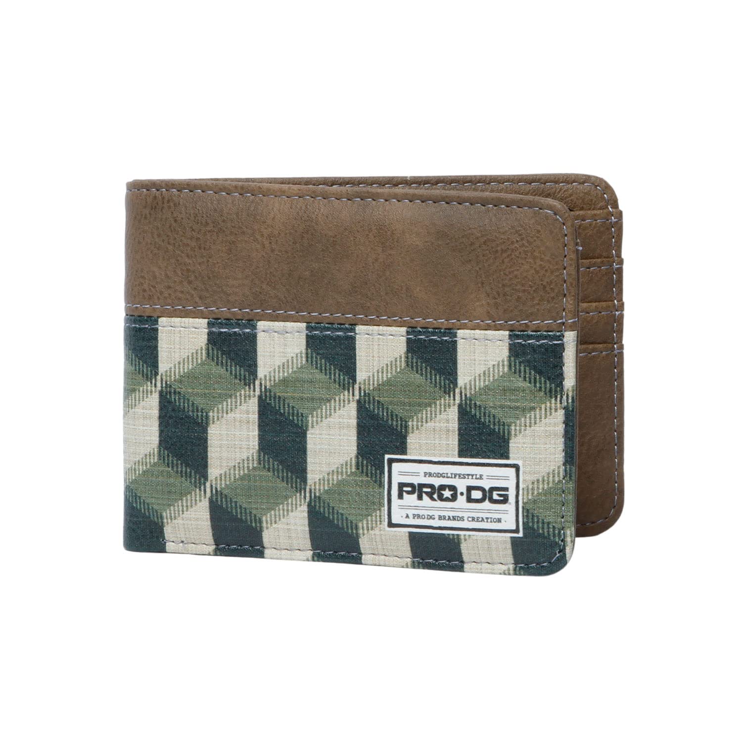 PRODG Blur-Freestyle Wallet, Green, 12 x 8.5 cm