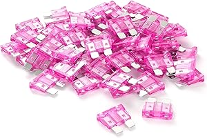 GOODSEN (60Pcs) 3 Amp Standard Car Fuses, 3A Automotive Fuses, Automotive Replacement Fuses(ATO/ATC), Blade Fuse for Car/RV/Truck/SUV/Motorcycle/Boat