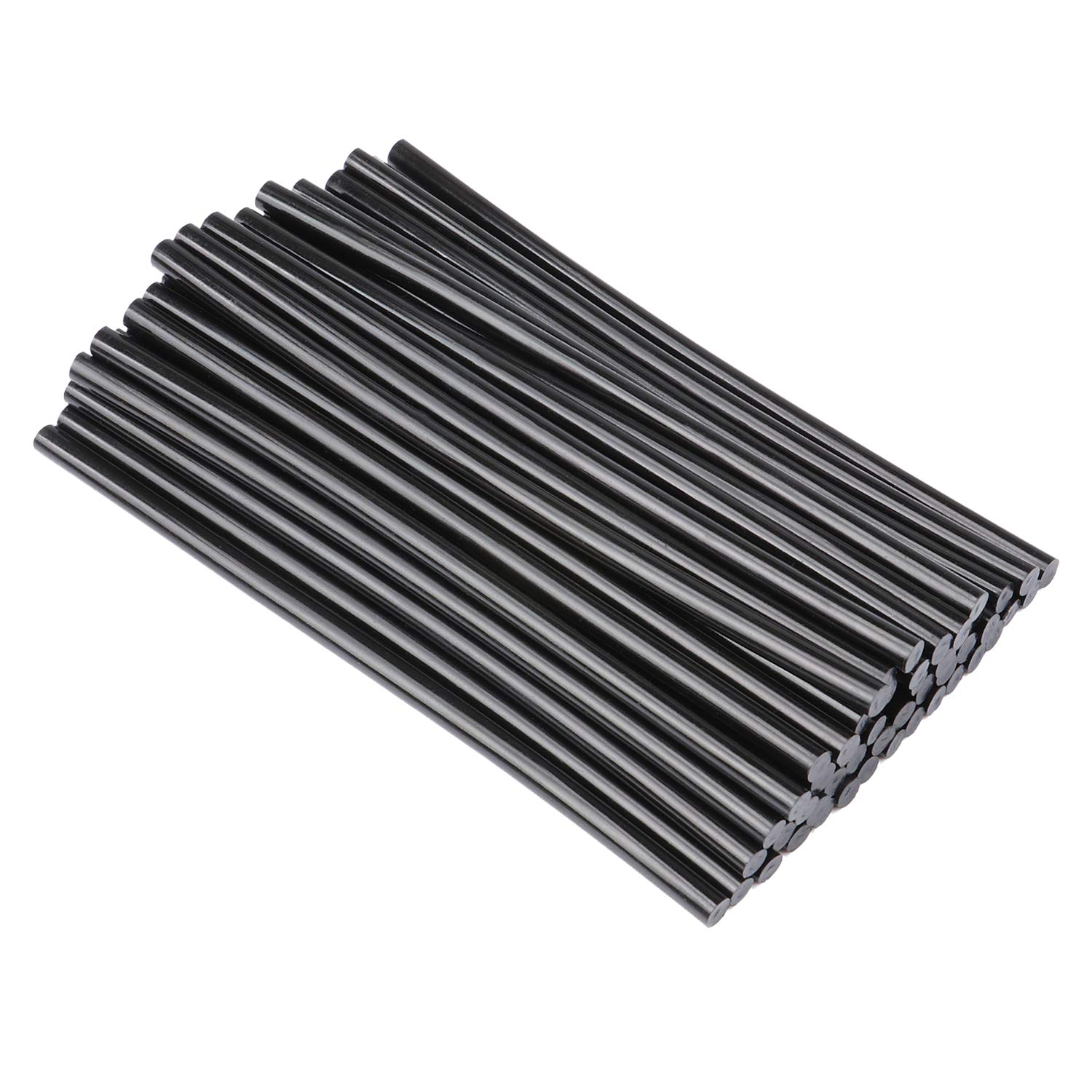 Coolty 40 Pack Hot Melt Glue Sticks 11mm x 270mm Paintless Car Dent Repair Kits for Glue Gun Heating Art Craft, Car Body Dent Repair Remover (Black)