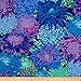 Kaffe Fassett Collective Japanese Chrysanthemum Blue Fabric By The Yard