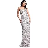 Dress The Population Womens Vada Sheath Maxi Dress