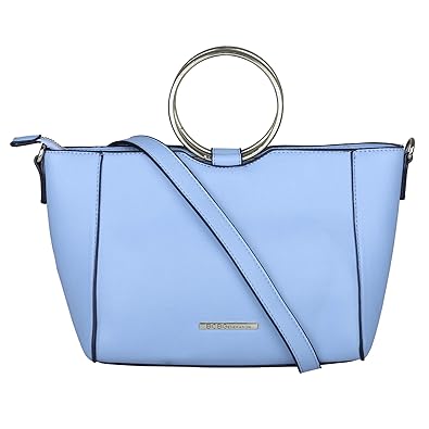 BCBGMAXAZRIA Womens Satchel (Blue)