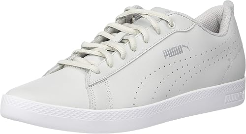 Amazon Puma レディース スマッシュ Wns V2 レザー パーフ スニーカー Puma プーマ スニーカー