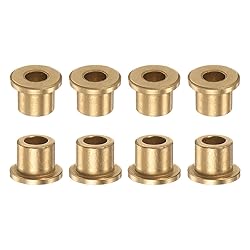 HARFINGTON 8pcs Flange Bearing Sleeve 6mm Bore 10mm