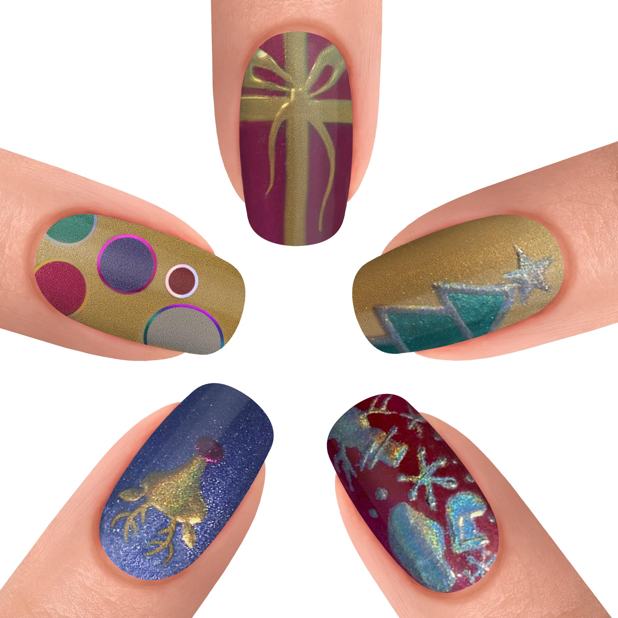 Gelish Mini Holiday Winter Collection A Fuzzy Feeling - Soak Off Polish, Long-Lasting, Vibrant Color, Professional Quality, High Shine, Chip-Resistant (Sugar Coated Dreams, 9mL) - Image 4