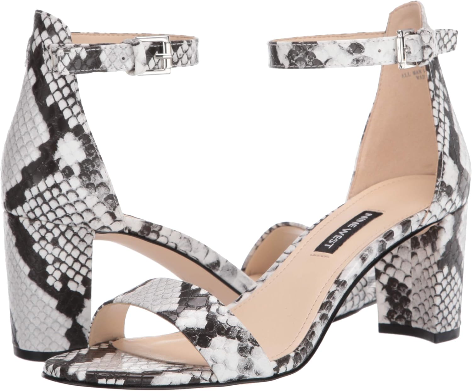 NINE WEST Women's 2 Piece Sandal Heeled Heeled Sandals