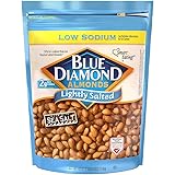 Blue Diamond Almonds Low Sodium Lightly Salted Snack Nuts, 40 Oz Resealable Bag (Pack of 1)
