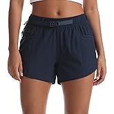 bepopotan Running Shorts for Women with Liner Athletic Sport Pants Lightweight Gym Workout Shorts with Pockets