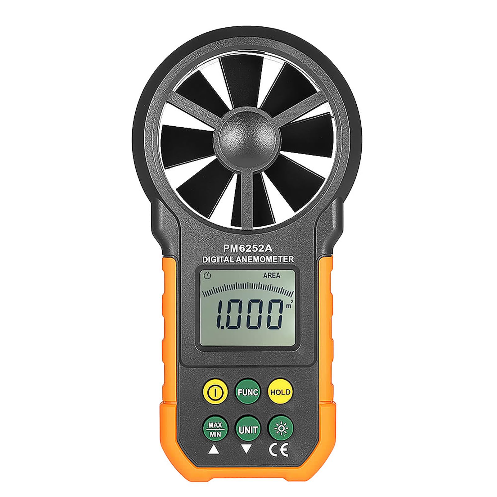 EVTSCAN Digital Wind Speed Meter Air Volume Measuring Anemometer