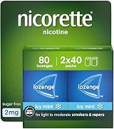 Nicorette Cools 2mg Lozenges 80 Count 2 x 40 Packs Nicotine Quit Aid view 1