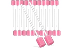 Healvian 250 Pcs Disposable Mouth Swabs Sponge,Oral Care Sponge Swabs,Disposable Oral s,Mouth s Cleaning,Oral s,Teeth Cleanin