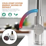 Grifema G4008 Kitchen Sink Tap Single Lever 360° Chrome Finish view 5